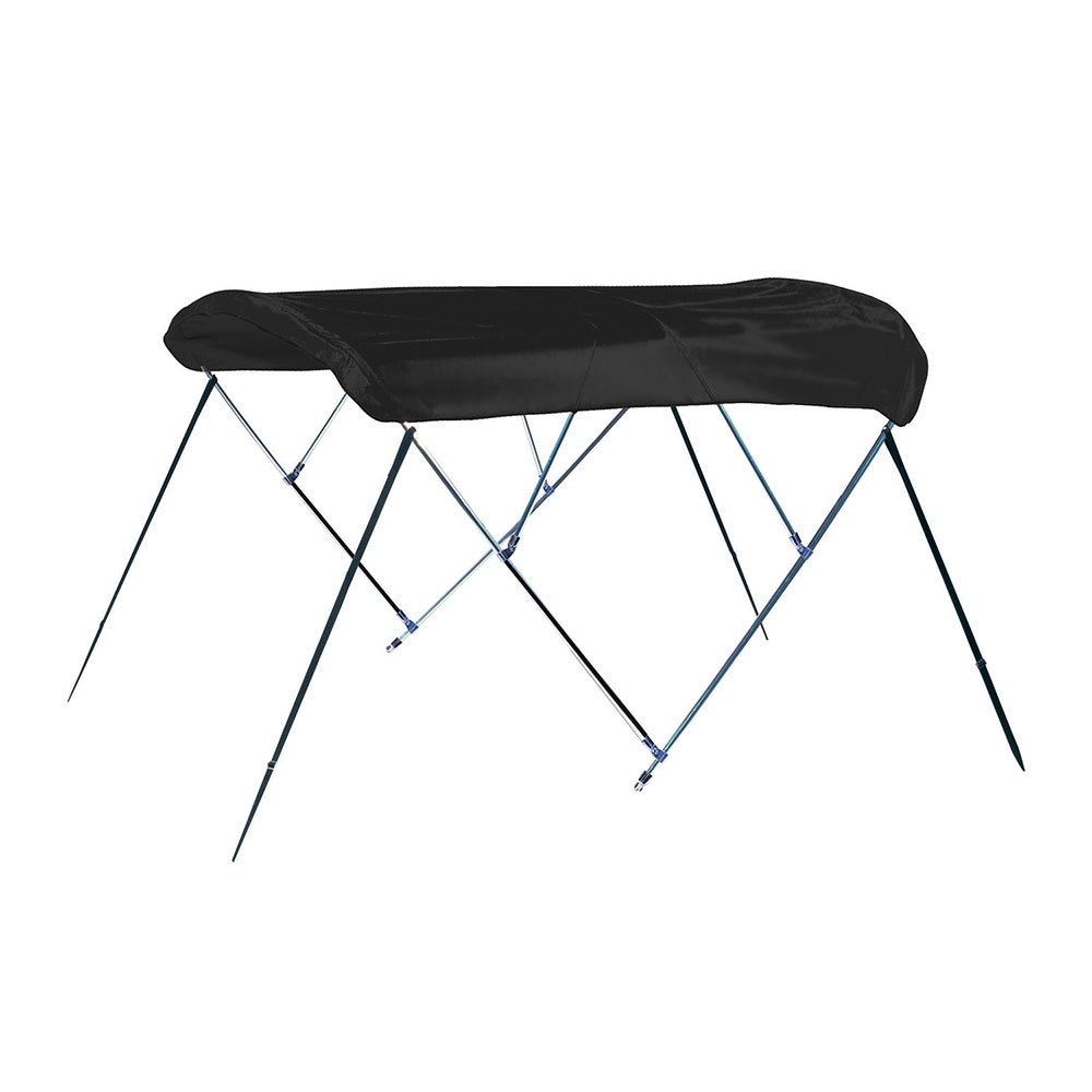 CARVER 3 BOW 4675U BIMINI TOP WITH BOOT - BLACK ACRYLIC