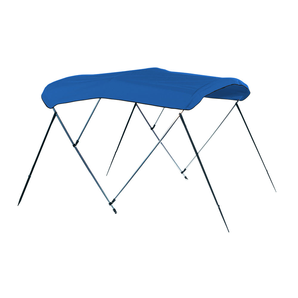 CARVER 3 BOW 4675U BIMINI TOP WITH BOOT - PACIFIC BLUE ACRYLIC