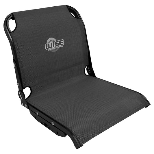 WISE 3374 AERO X&TRADE; COOL-RIDE MESH MID-BACK BOAT SEAT - CARBON X