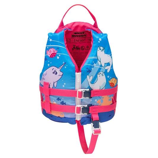 FULL THROTTLE CHILD WATER BUDDIES LIFE VEST - OCTOPUS - 30-50LBS TYPE III