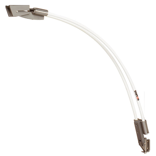 BARTON MARINE BOOMSTRUT &NDASH; SILVER/WHITE F/BOATS UP TO 20'