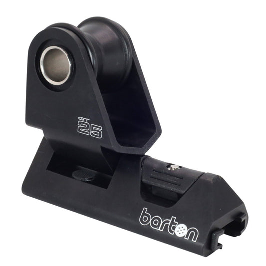 BARTON 25MM T-TRACK GENOA CAR - BLACK