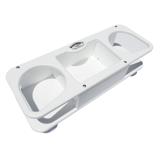 DEEP BLUE MARINE MB-2 DOUBLE CUP HOLDER W/SUCTION CUPS
