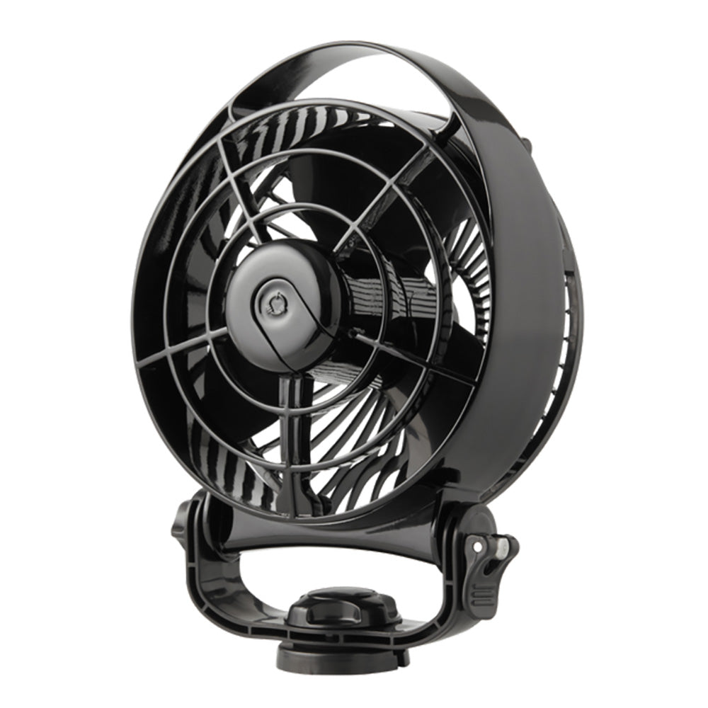 CAFRAMO BORA II 12 - 24V - 3-SPEED - 6" MARINE FAN - BLACK