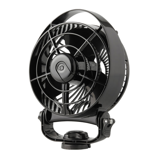 CAFRAMO BORA II 12 - 24V - 3-SPEED - 6" MARINE FAN - BLACK