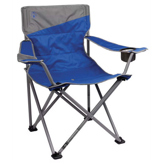 COLEMAN BIG &AMP; TALL CAMPING CHAIR - BLUE