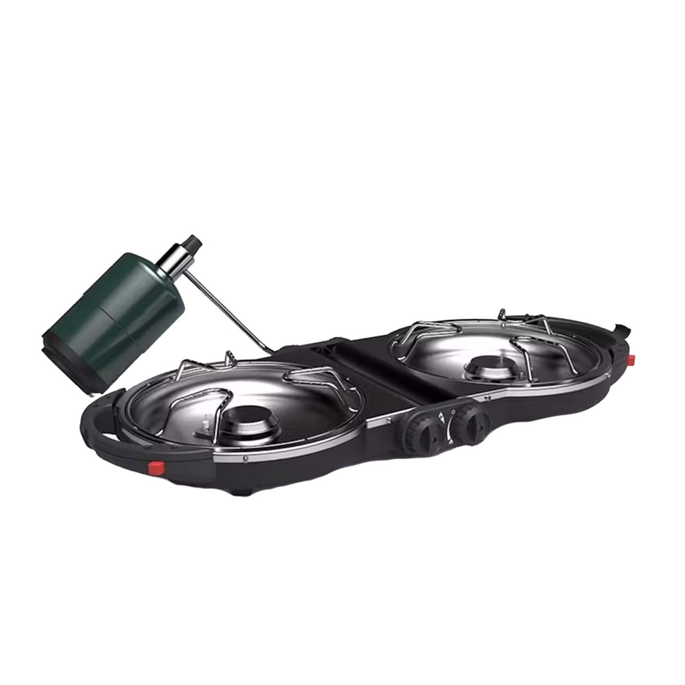 COLEMAN FOLD N GO&TRADE; PROPANE CAMPING STOVE - BLACK