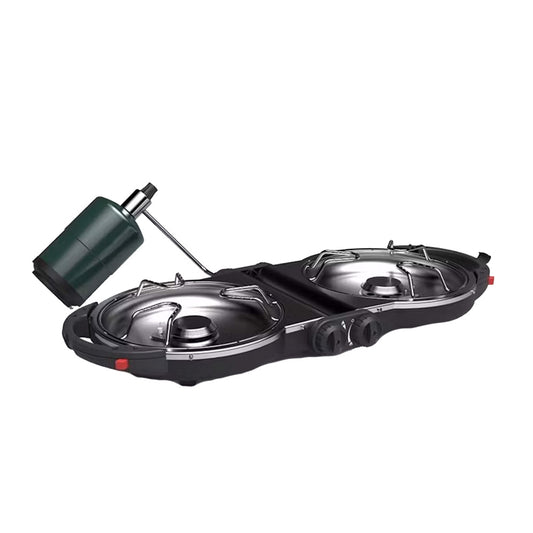 COLEMAN FOLD N GO&TRADE; PROPANE CAMPING STOVE - BLACK