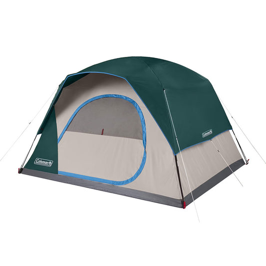 COLEMAN 6-PERSON SKYDOME&TRADE; CAMPING TENT - EVERGREEN
