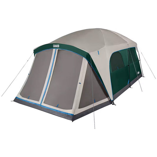 COLEMAN 12-PERSON SKYDOME&TRADE; CAMPING TENT W/SCREEN ROOM - EVERGREEN