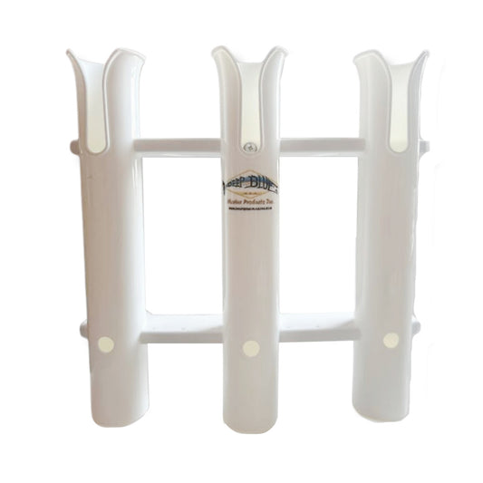 DEEP BLUE MARINE RH-3 POLY ROD HOLDERS W/PLIER &AMP; KNIFE STORAGE
