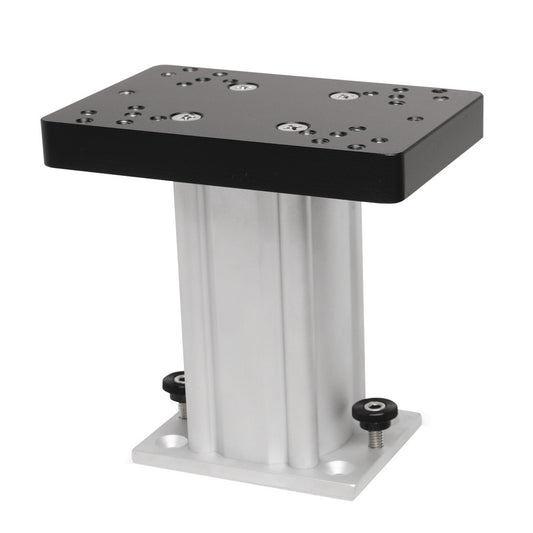 CANNON ALUMINUM FIXED BASE DOWNRIGGER PEDESTAL - 6"