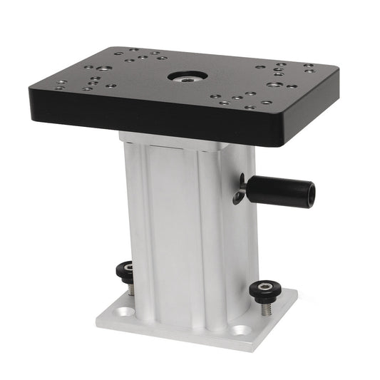 CANNON ALUMINUM SWIVEL BASE DOWNRIGGER PEDESTAL - 6"
