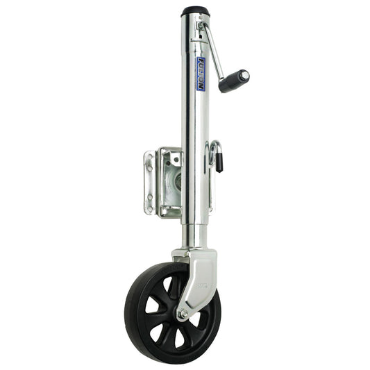 FULTON SINGLE WHEEL 1,500 LBS. BOLT-THRU SWIVEL JACK
