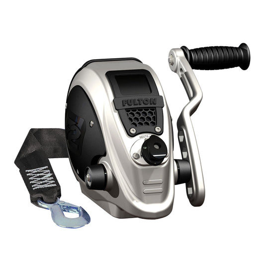 FULTON F2 TRAILER WINCH 2,000 LBS. W/STRAP