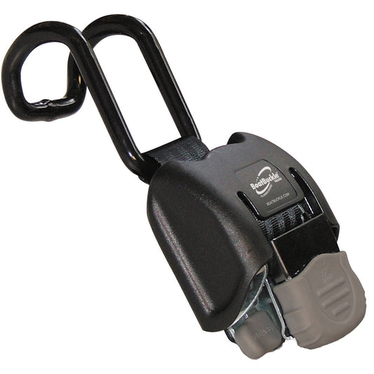 BOATBUCKLE G2 RETRACTABLE GUNWALE TIE-DOWN - 2"-38" - PAIR