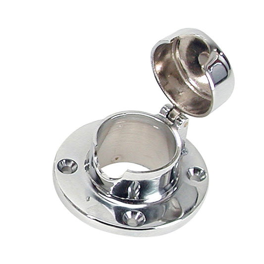 WHITECAP CHAIN & ROPE DECK PIPE HINGED 1-1/2" OPENING