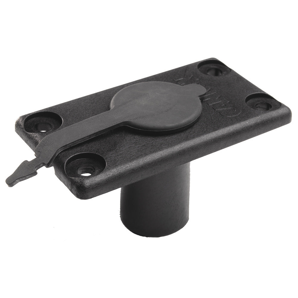 CANNON FLUSH MOUNT W/COVER F/CANNON ROD HOLDER