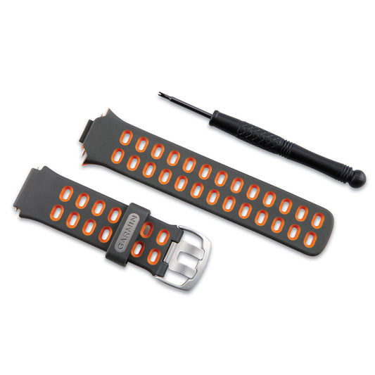 GARMIN REPLACEMENT BAND F/FORERUNNER&REG; 310XT - ORANGE/GREY