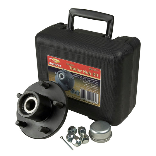 C.E. SMITH TRAILER HUB KIT PACKAGE 1-1/16" STUD 5 X 4-1/2