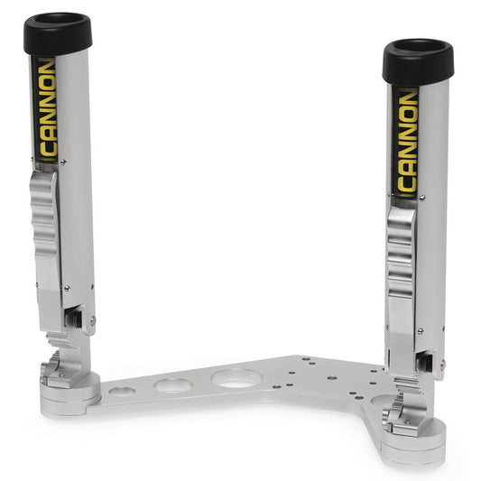 CANNON DOWNRIGGER MOUNT ROD HOLDER - SILVER