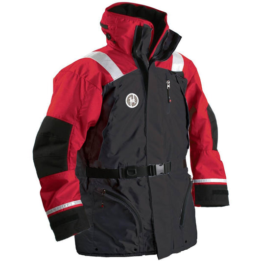 FIRST WATCH AC-1100 FLOTATION COAT - RED/BLACK - XL