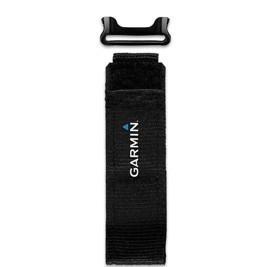 GARMIN FABRIC WRIST STRAP F/FORERUNNER&REG; 910XT - BLACK - SHORT