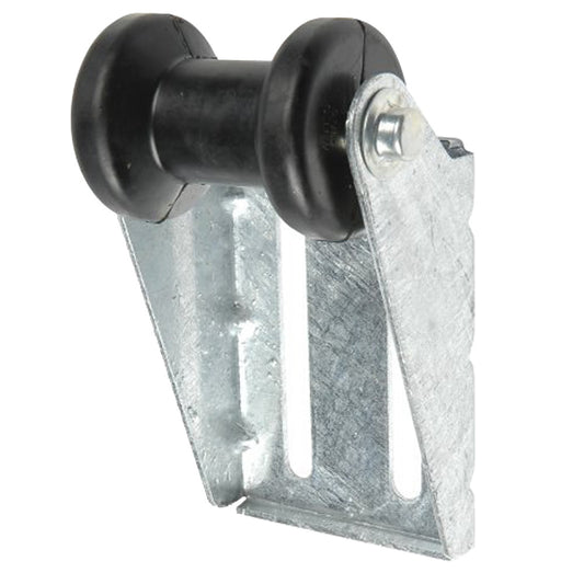 C.E. SMITH PANEL BRACKET ASSEMBLY 4" SPOOL ROLLER - BLACK