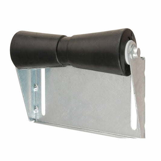 C.E. SMITH PANEL BRACKET ASSEMBLY 10" SPOOL ROLLER - BLACK