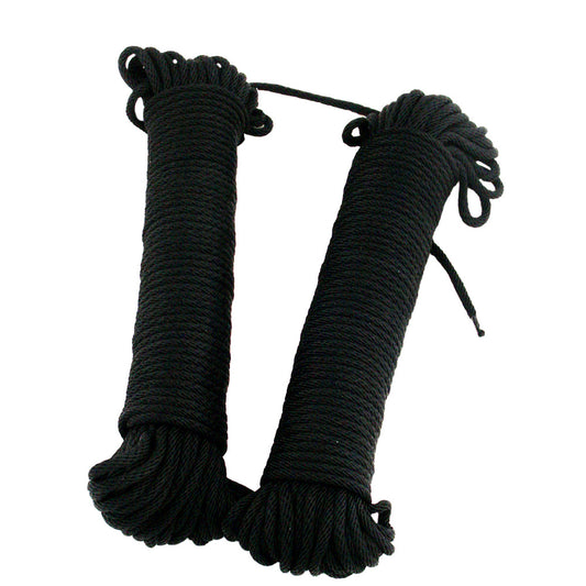 TACO BLACK DACRON OUTRIGGER LINE - 100' - BLACK