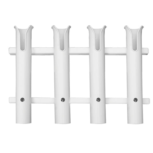 TACO 4-ROD POLY ROD RACK - WHITE