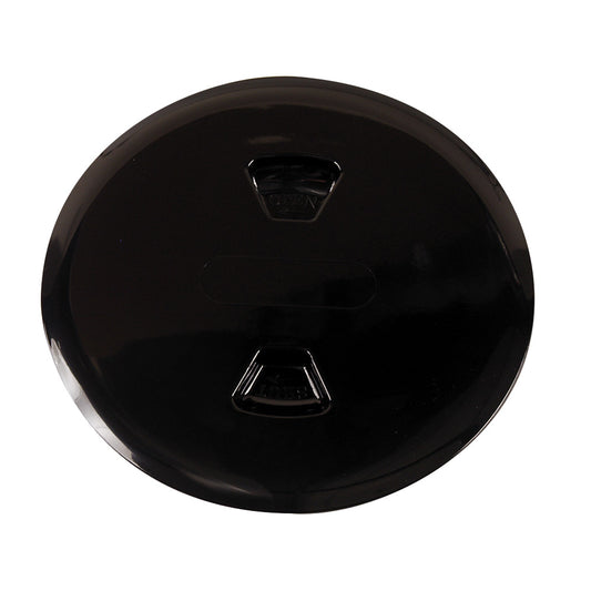 BECKSON 5" TWIST-OUT DECK PLATE - BLACK