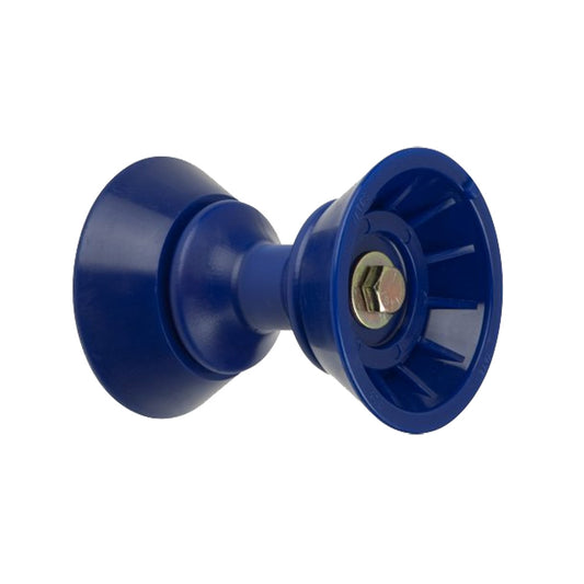 C.E. SMITH 3" BOW BELL ROLLER ASSEMBLY - BLUE TPR