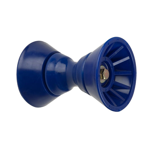 C.E. SMITH 4" BOW BELL ROLLER ASSEMBLY - BLUE TPR