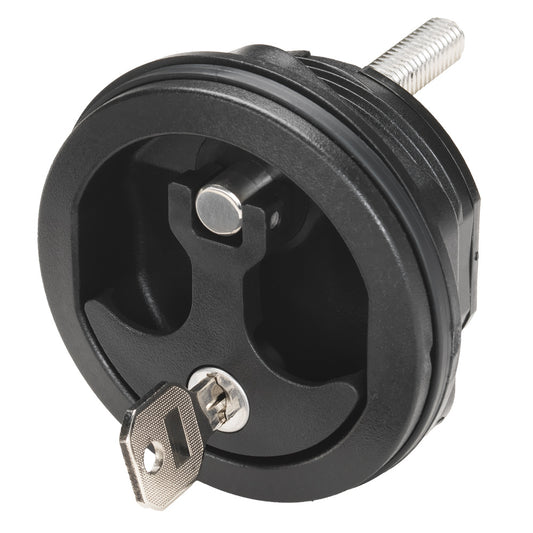 WHITECAP COMPRESSION HANDLE - NYLON BLACK/BLACK - LOCKING
