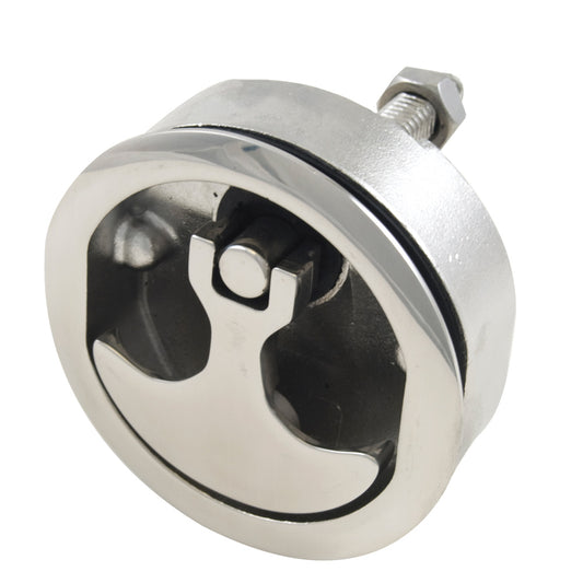WHITECAP COMPRESSION HANDLE - 316 STAINLESS STEEL - NON-LOCKING - 3" OD