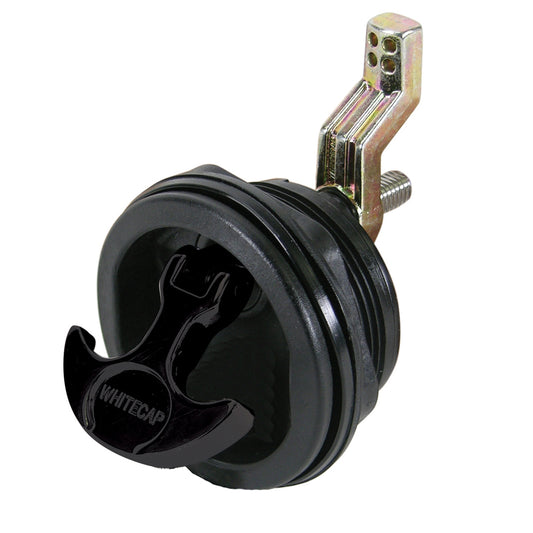 WHITECAP T-HANDLE LATCH - NYLON BLACK/BLACK - NON-LOCKING