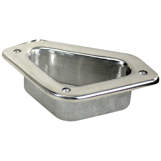 WHITECAP HAWSE PIPE - 316 STAINLESS STEEL - 4-3/4" X 2-3/4"