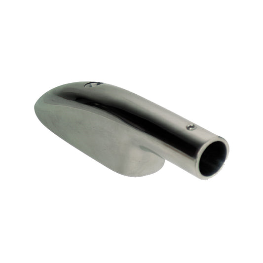 WHITECAP END-TOP MOUNTED 90&#176; - 316 STAINLESS STEEL - 7/8" TUBE O.D.