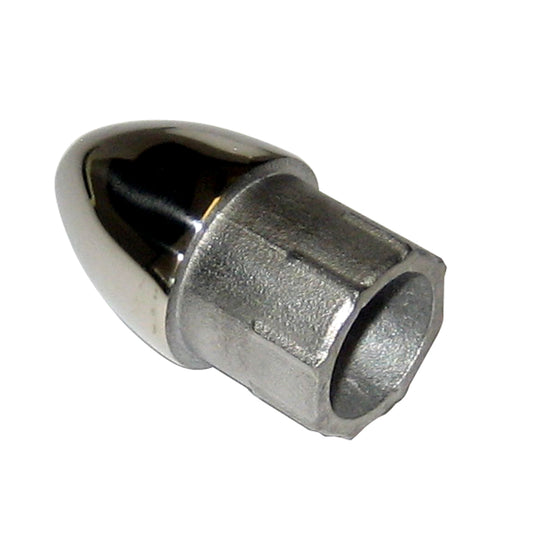 WHITECAP BULLET END - 316 STAINLESS STEEL - 7/8" TUBE O.D.