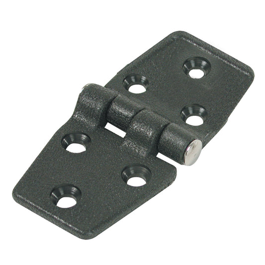 WHITECAP DOOR HINGE - BLACK NYLON - 1-1/2" X 3"
