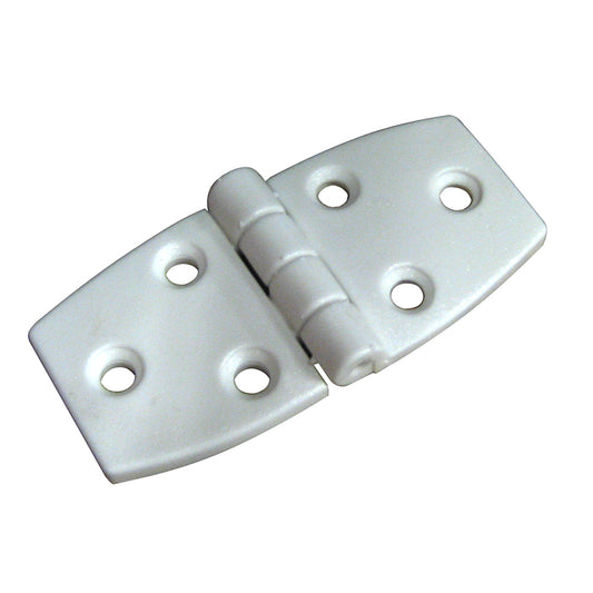 WHITECAP DOOR HINGE - WHITE NYLON - 1-1/2" X 3"