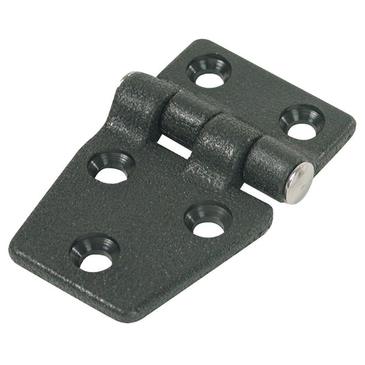 WHITECAP SHORTSIDE DOOR HINGE - BLACK NYLON - 1-3/8" X 2-1/4"