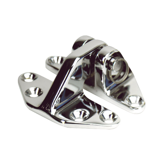 WHITECAP STANDARD HATCH HINGE - CP/BRASS - 2-5/8" X 3-1/8"