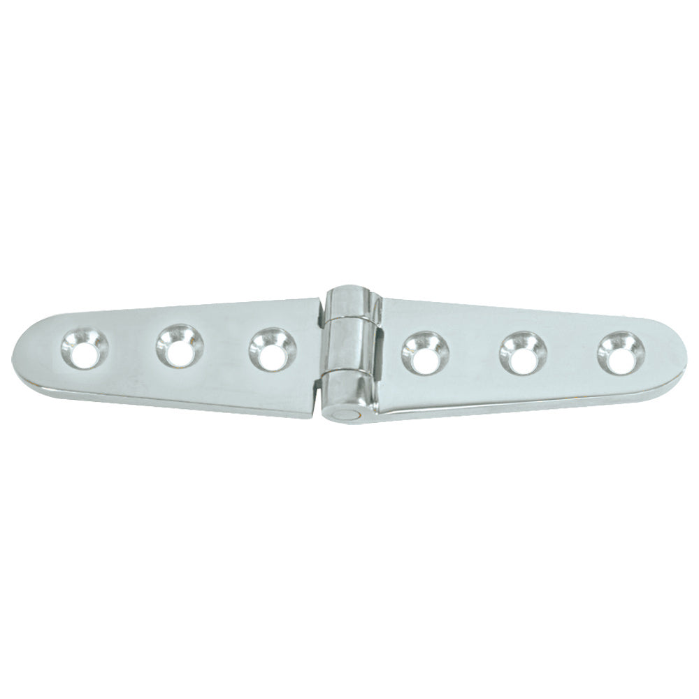 WHITECAP STRAP HINGE - 316 STAINLESS STEEL - 6" X 1"