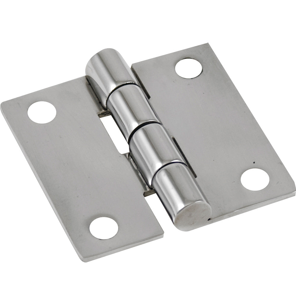 WHITECAP BUTT HINGE REVERSED - 304 STAINLESS STEEL - 2" X 2"