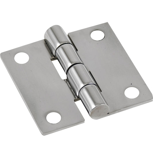 WHITECAP BUTT HINGE REVERSED - 304 STAINLESS STEEL - 2" X 2"