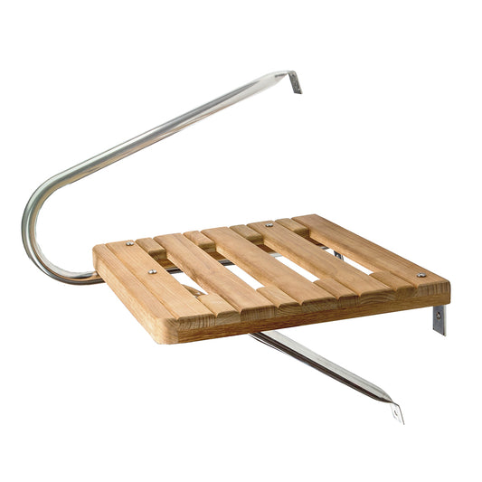 WHITECAP TEAK SWIM PLATFORM F/OUTBOARD MOTORS