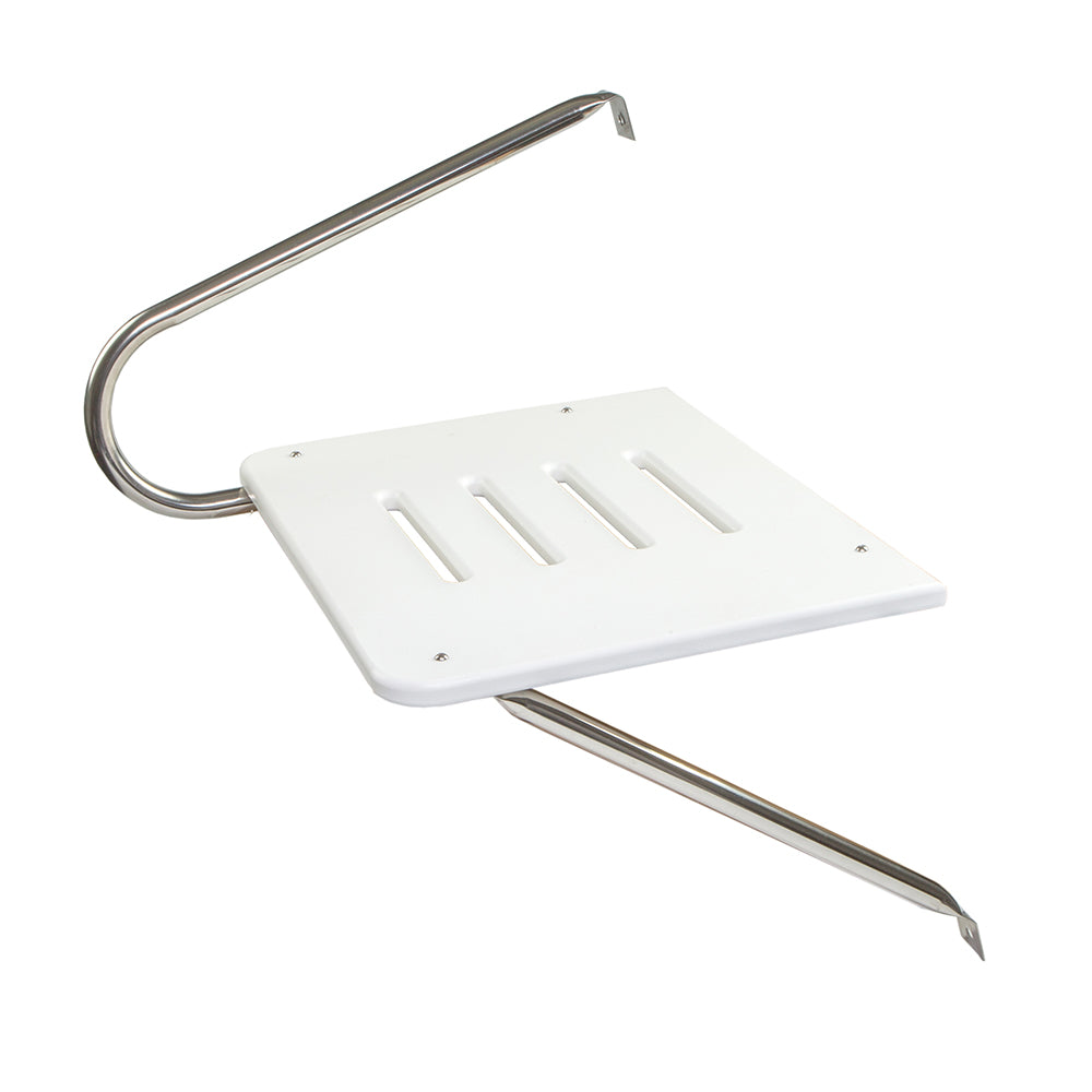 WHITECAP WHITE POLY SWIM PLATFORM F/OUTBOAD MOTORS