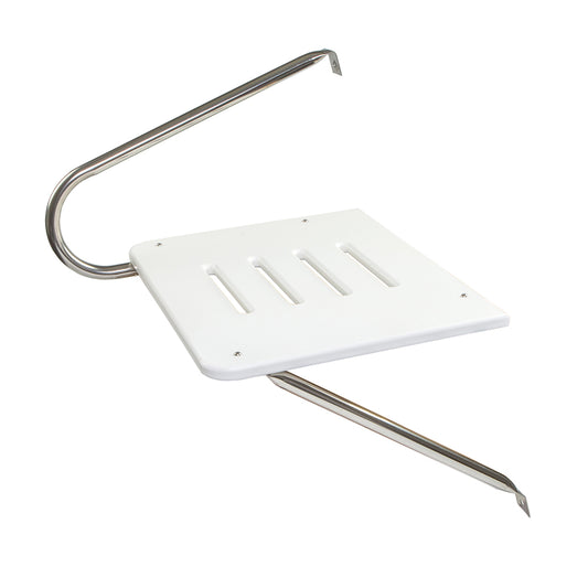WHITECAP WHITE POLY SWIM PLATFORM F/OUTBOAD MOTORS